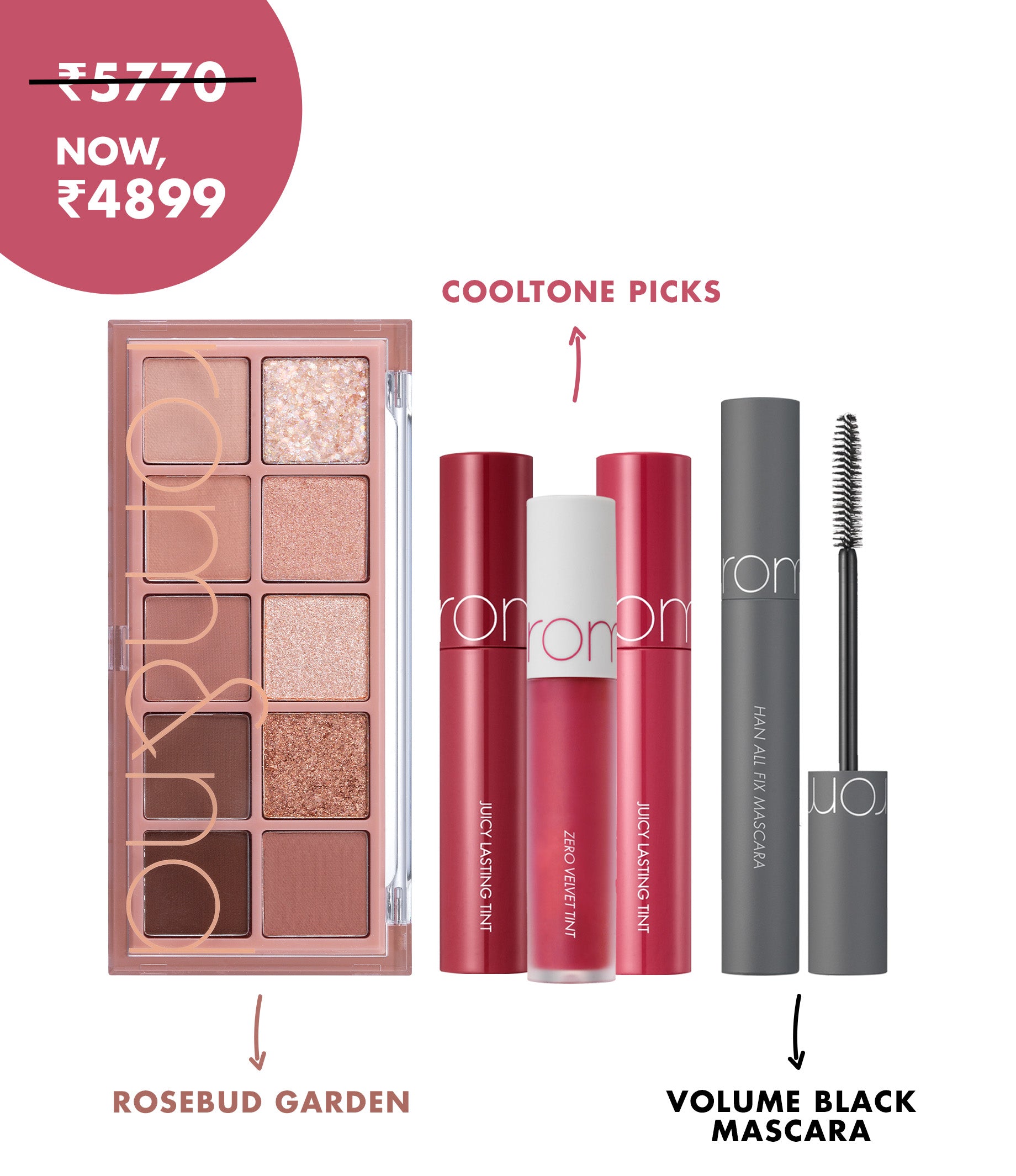 Rom Make Up Rom&nd Make Up Kit- Save upto ₹900 on your fave Korean Makeup – Limese ...