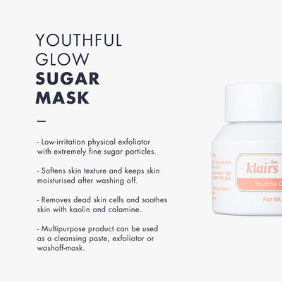 Klairs Youthful Glow Sugar Mask