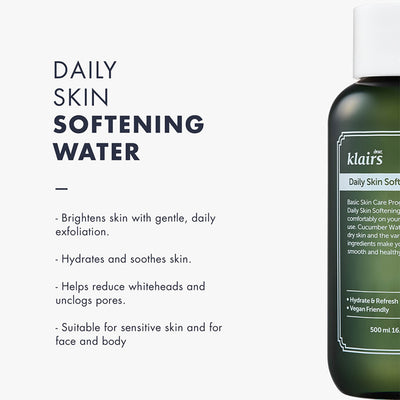 Klairs Daily Skin Softening Water