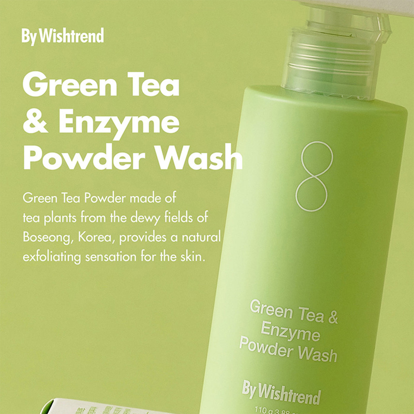 By Wishtrend Green Tea & Enzyme Powder Wash