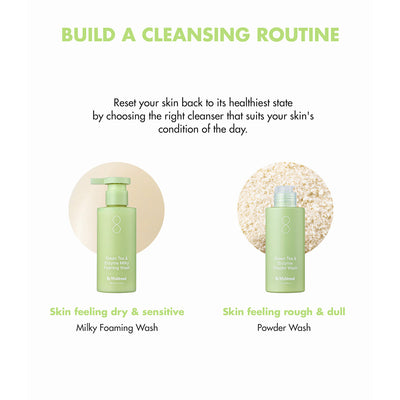 By Wishtrend Green Tea & Enzyme Milky Foaming Wash