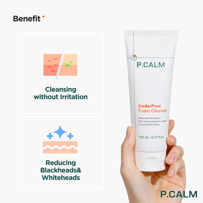 P.Calm Underpore Foam Cleanser