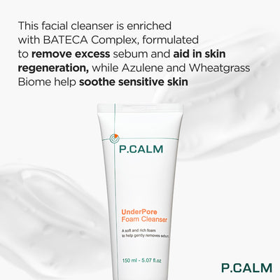 P.Calm Underpore Foam Cleanser
