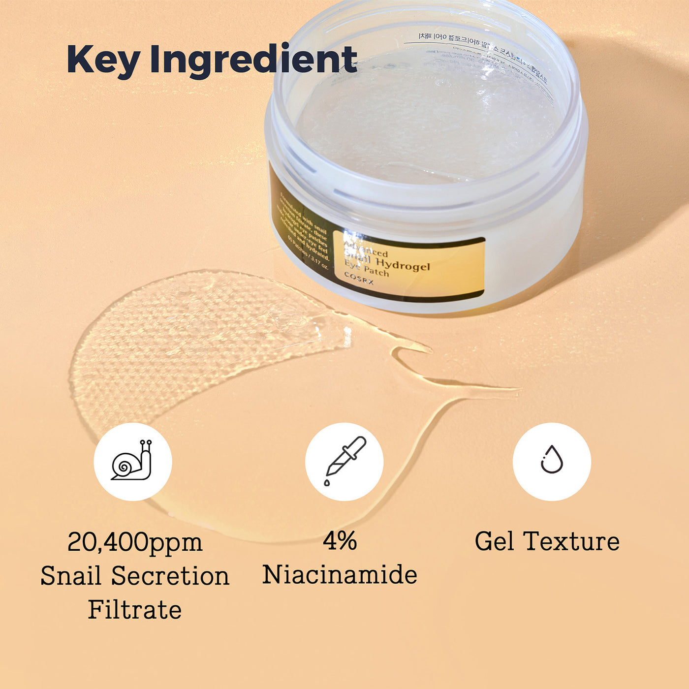 Cosrx Advanced Snail Hydrogel Eye Patch