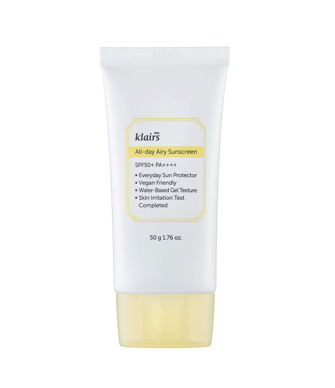 Klairs All-day Airy Sunscreen SPF50+ PA++++