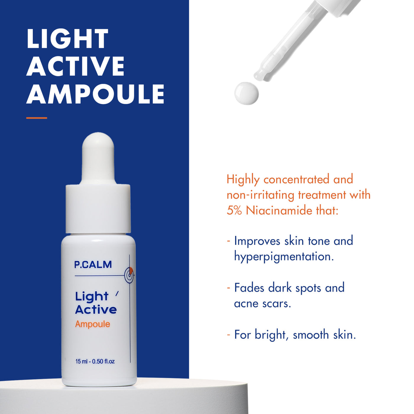 P.Calm Light' Active Ampoule