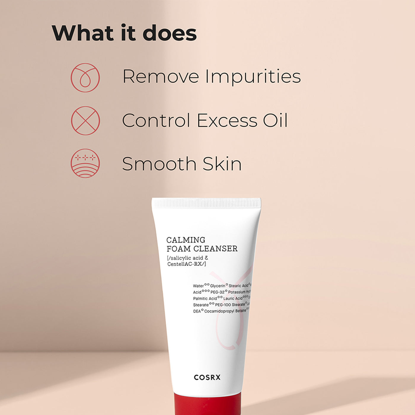 COSRX AC Collection Calming Foam Cleanser