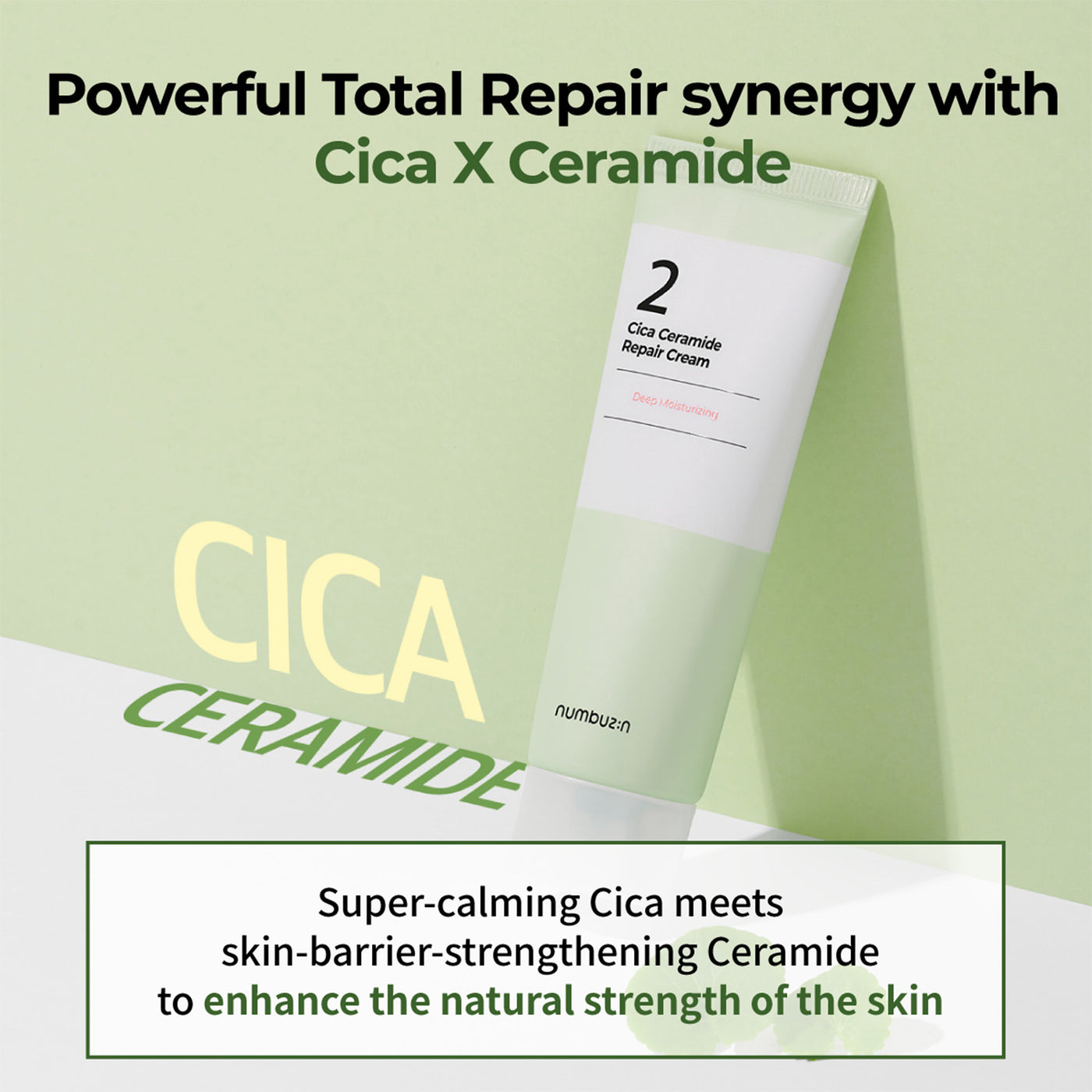 Numbuzin No.2 Cica Ceramide Repair Cream