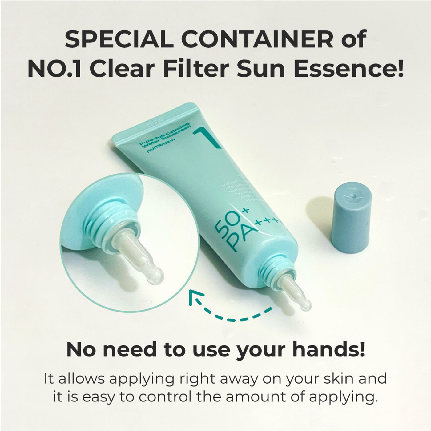 Numbuzin No.1 Clear Filter Sun Essence SPF 50+ PA ++++