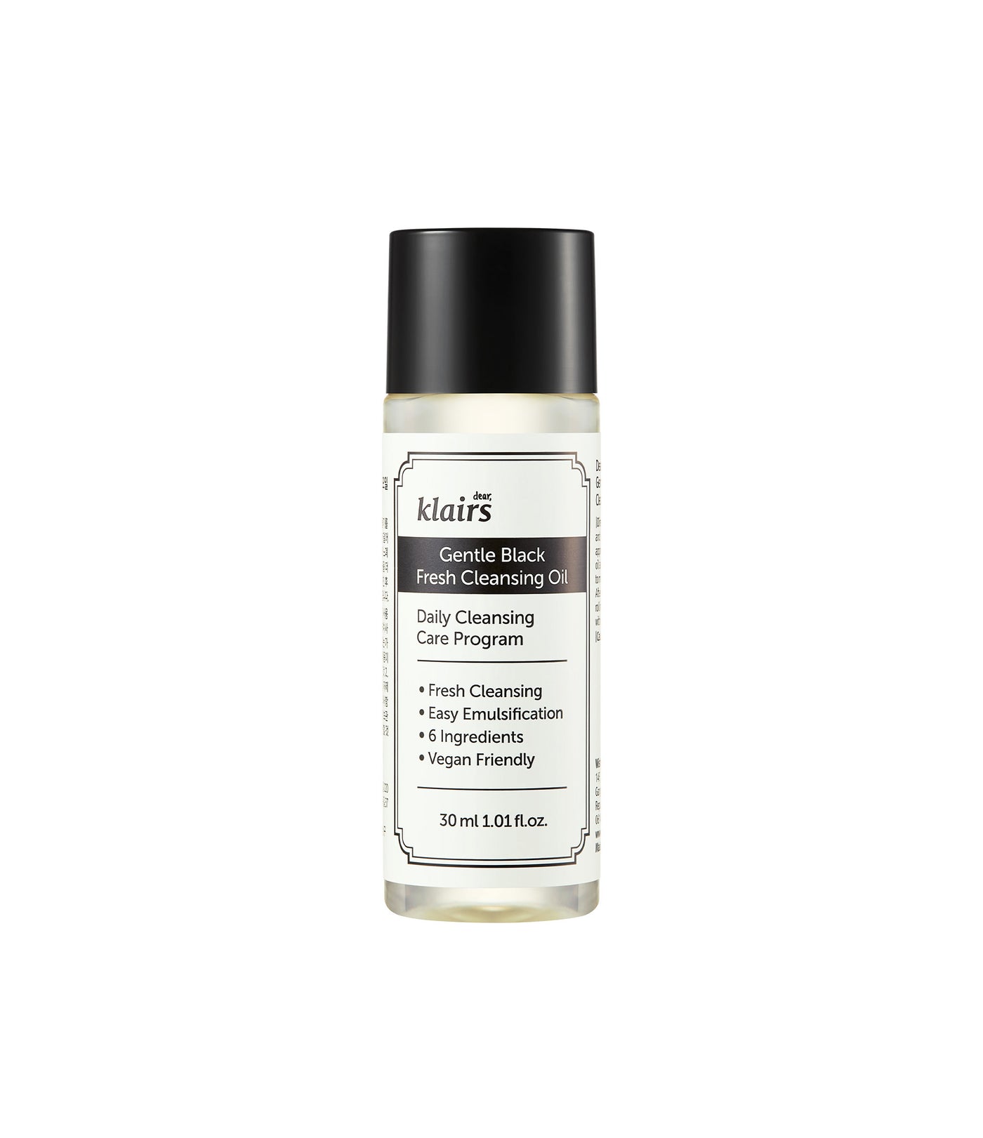 Klairs Gentle Black Fresh Cleansing Oil 30ml