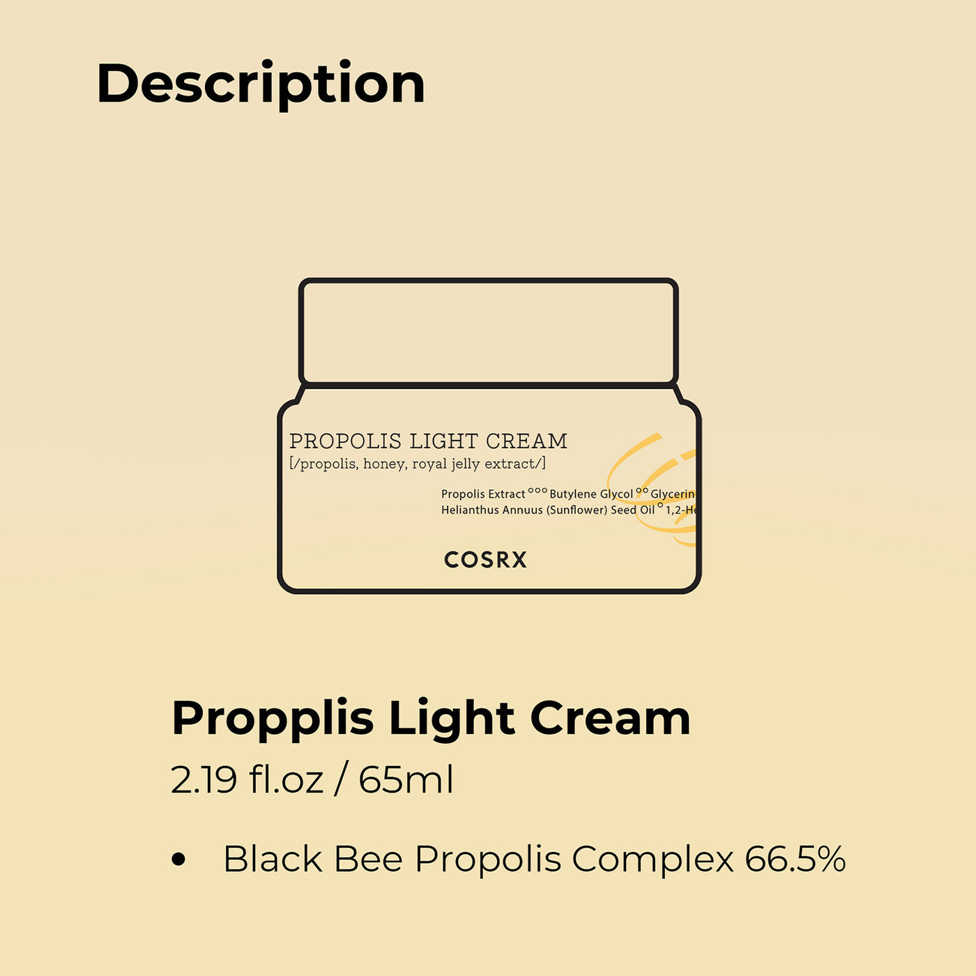 Cosrx Full Fit Propolis Light Cream