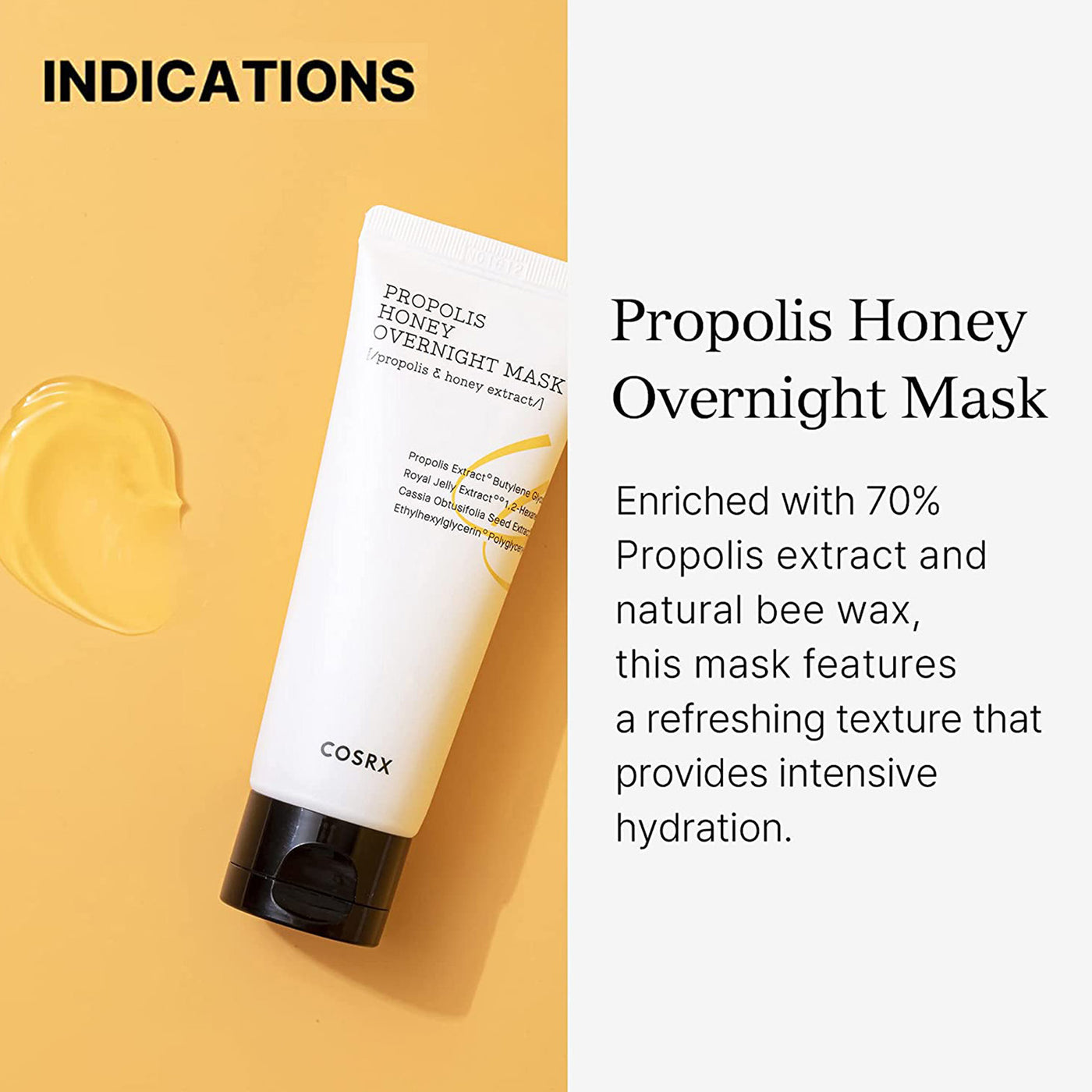 Cosrx Full Fit Propolis Honey Overnight Mask