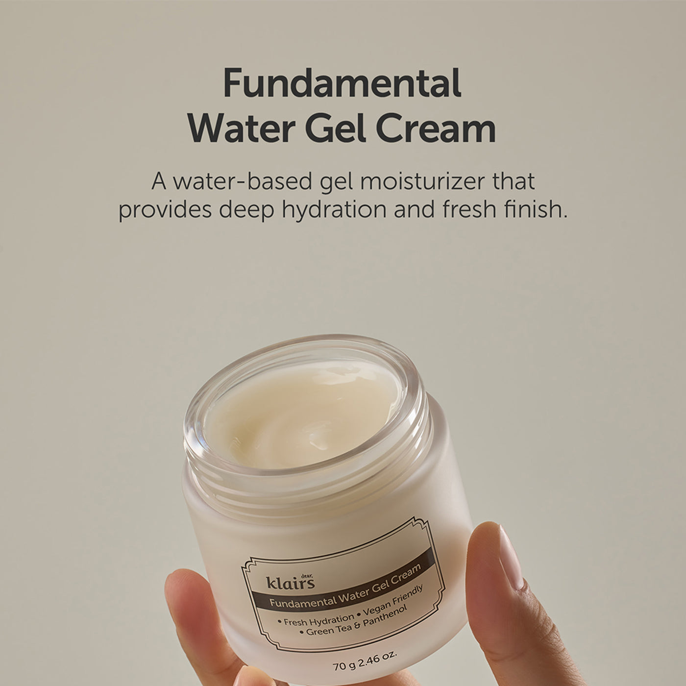 Klairs Fundamental Water Gel Cream