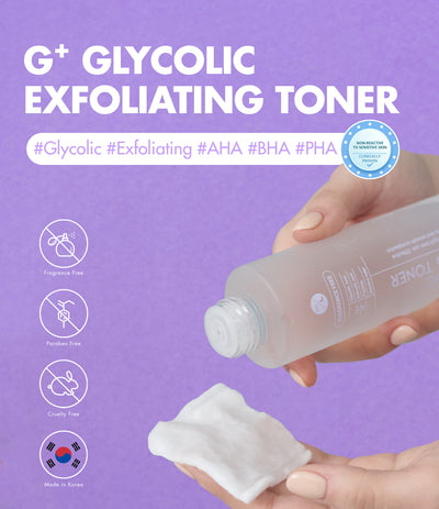 OOTD Glycolic Exfoliating Toner P.M (G+)