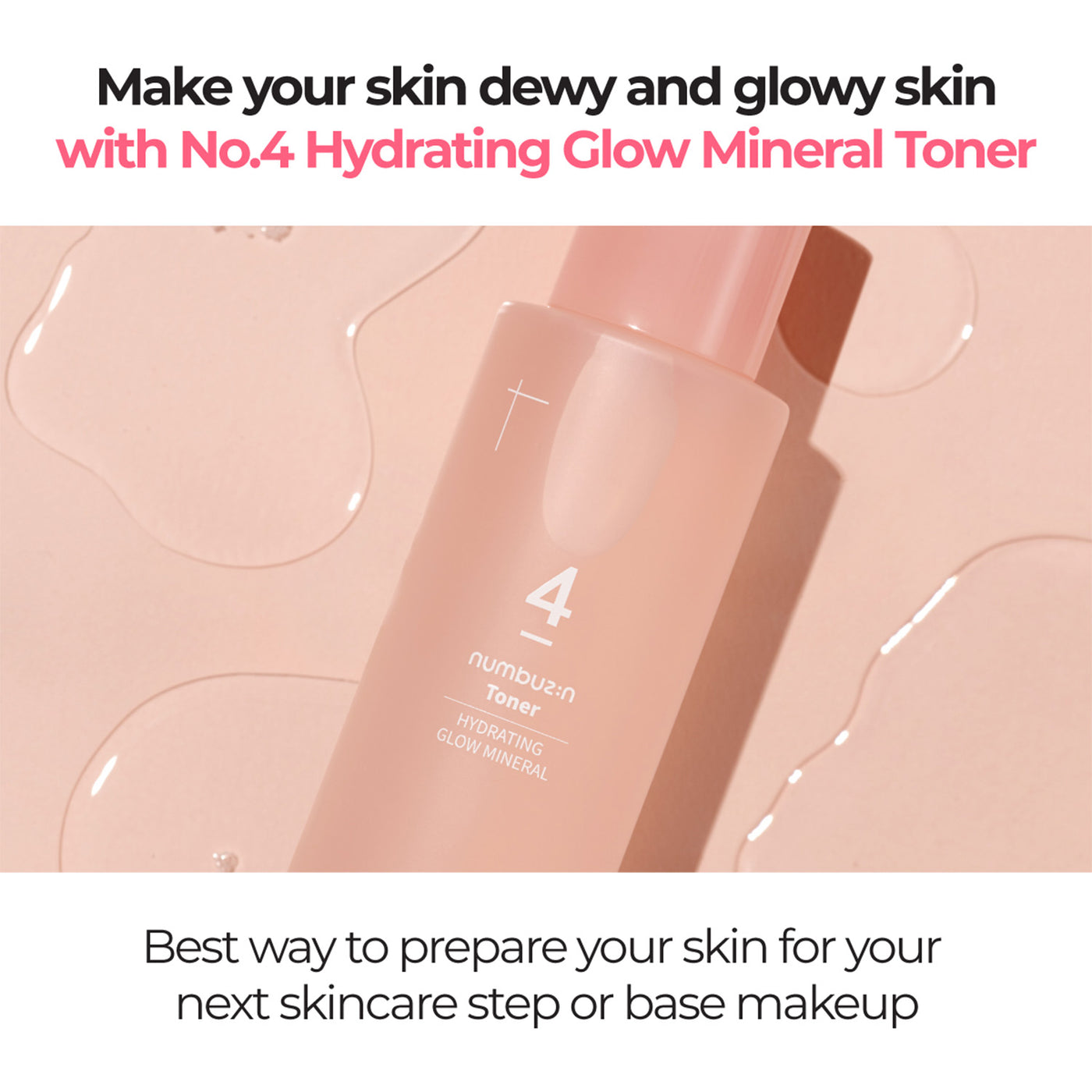 Numbuzin No.4 Hydrating Glow Mineral Toner