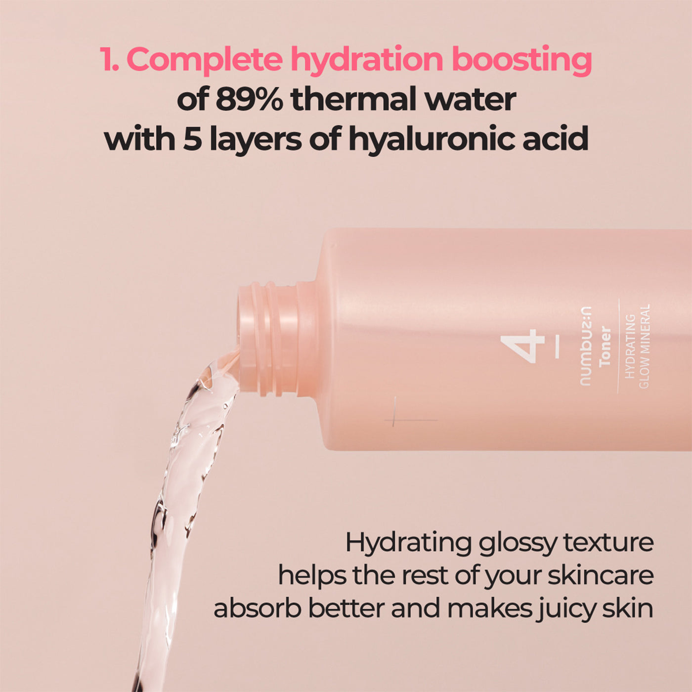 Numbuzin No.4 Hydrating Glow Mineral Toner