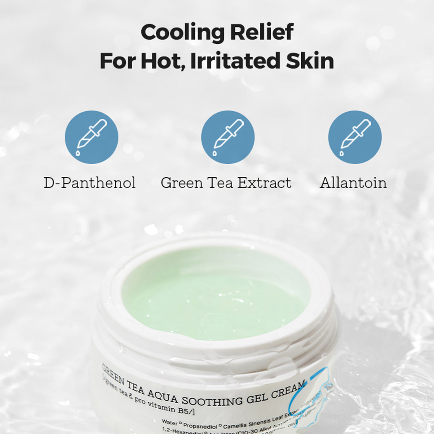 Cosrx Hydrium Green Tea Aqua Soothing Gel Cream