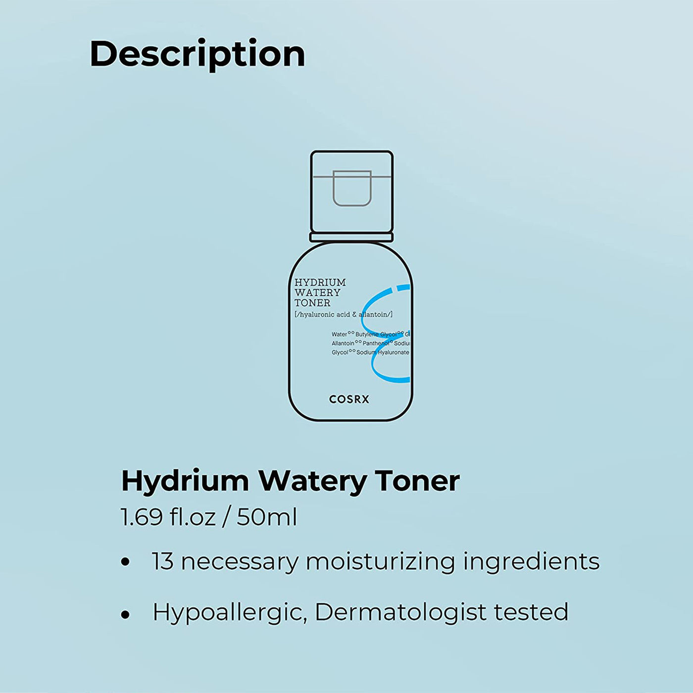 Cosrx Hydrium Watery Toner