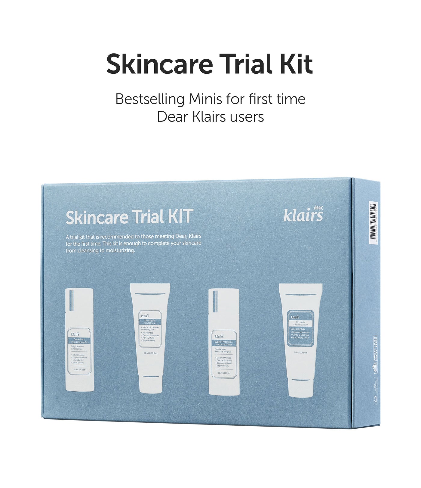Dear, Klairs Skincare Trial KIT