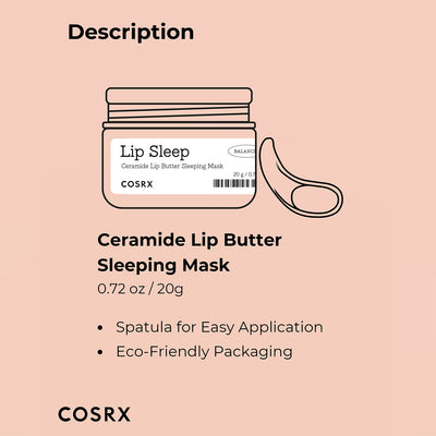 Cosrx Balancium Ceramide Lip Butter Sleeping Mask