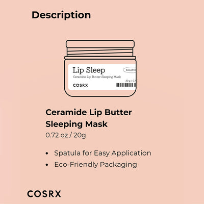 Cosrx Balancium Ceramide Lip Butter Sleeping Mask