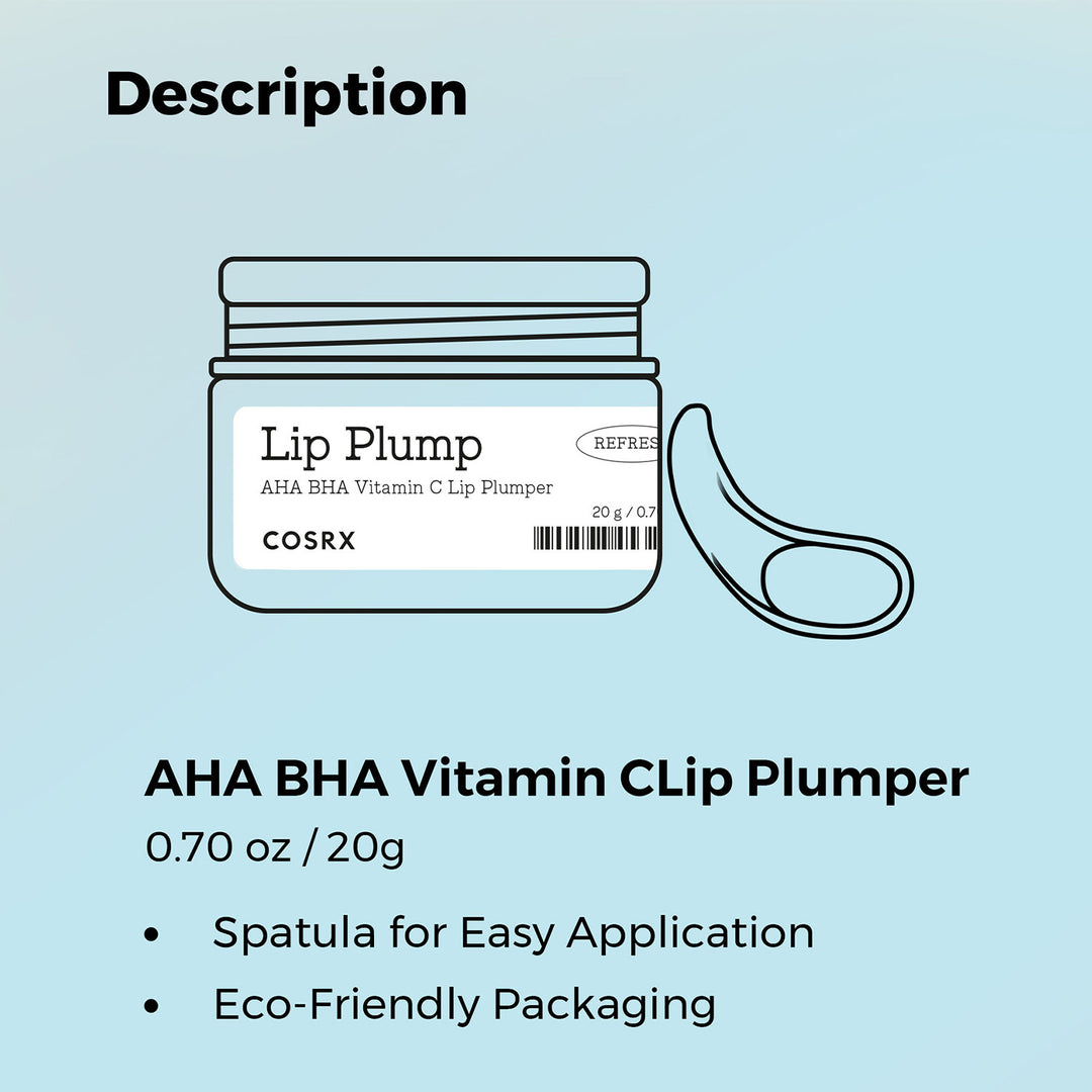 refresh aha bha vitamin c lip plumper Cosrx Refresh AHA BHA Vitamin C Lip Plumper – Limese India