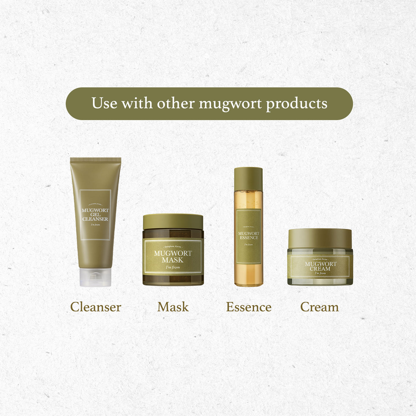 I'm From Mugwort Gel Cleanser Mini