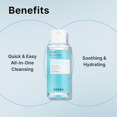 COSRX Low pH Niacinamide Micellar Cleansing Water