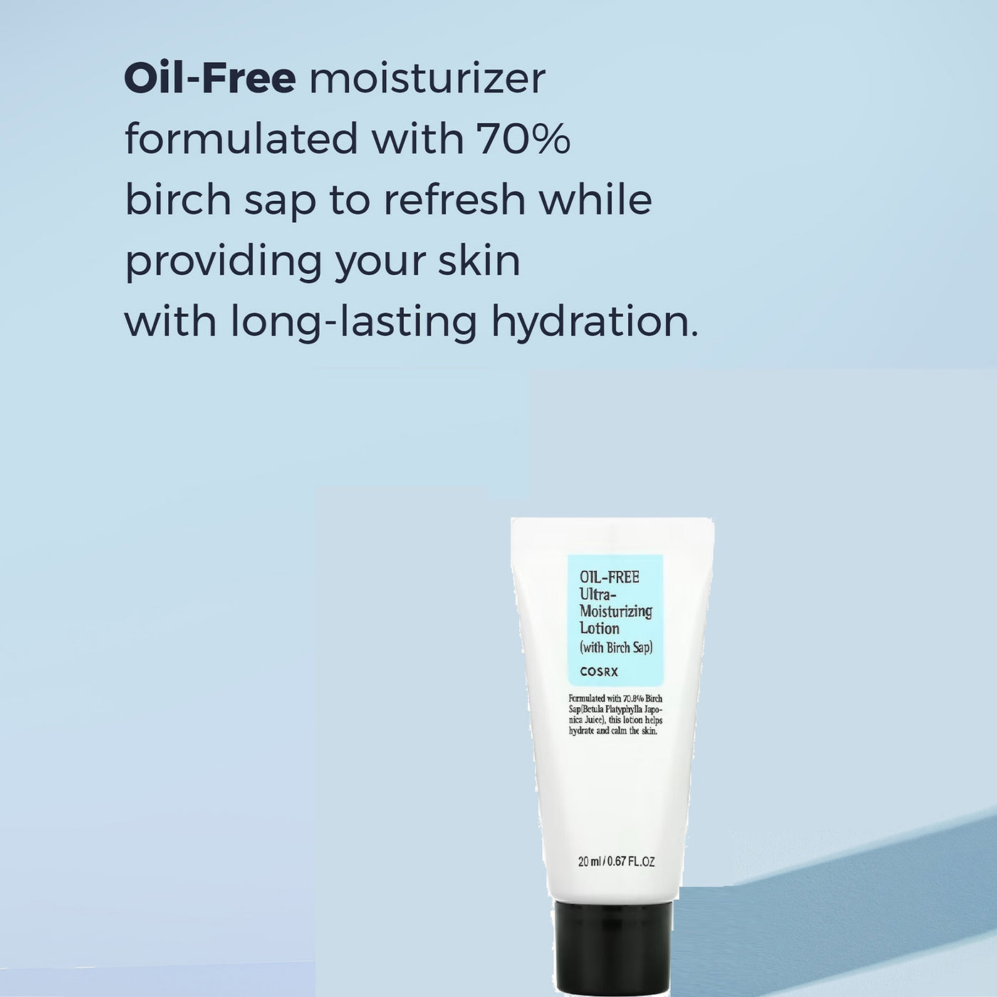 COSRX Oil-Free Ultra Moisturizing Lotion (with Birch Sap)