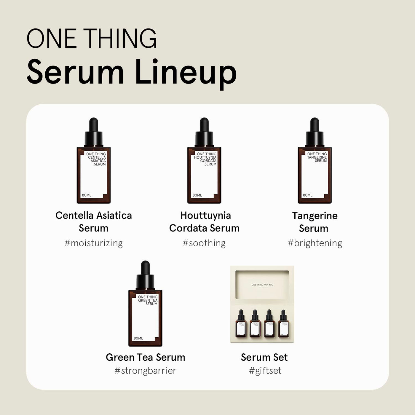 One Thing Houttuynia Cordata Serum