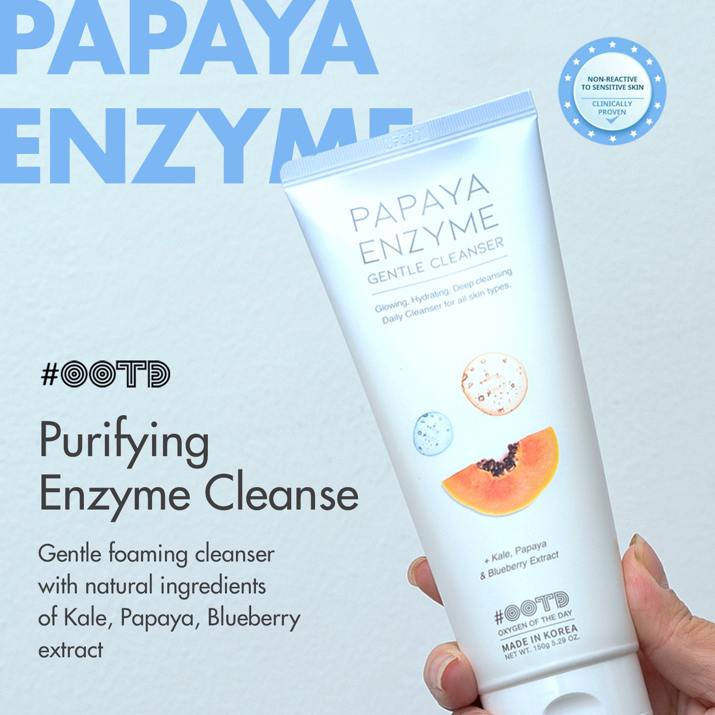 OOTD Papaya Enzyme Gentle Cleanser