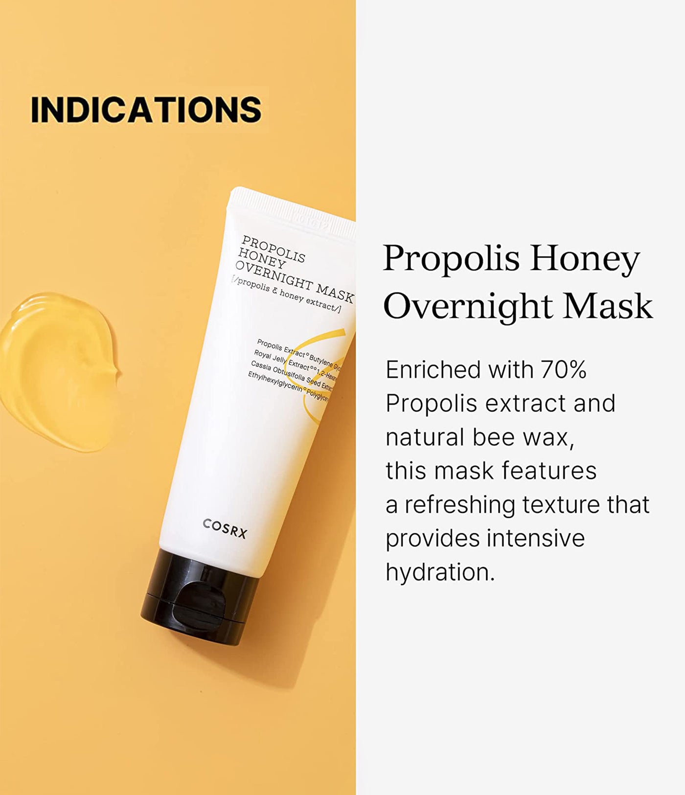 Cosrx Full Fit Propolis Honey Overnight Mask