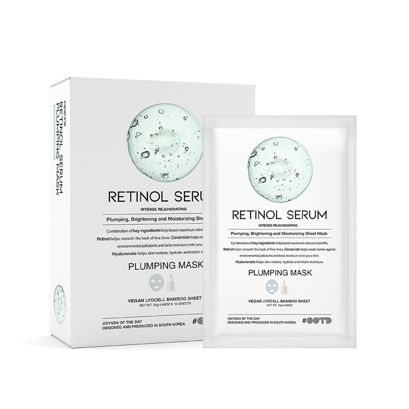 OOTD Retinol Serum Plumping Mask