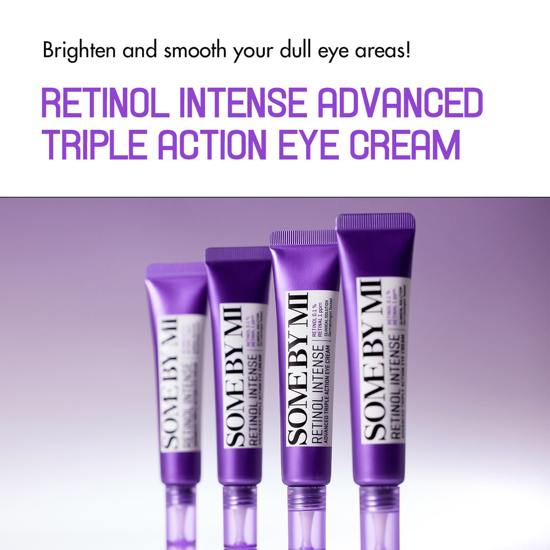 SOME BY MI Retinol Intense Advanced Triple Action Augencreme 30ml - Gegen Falten & Für Straffe Haut