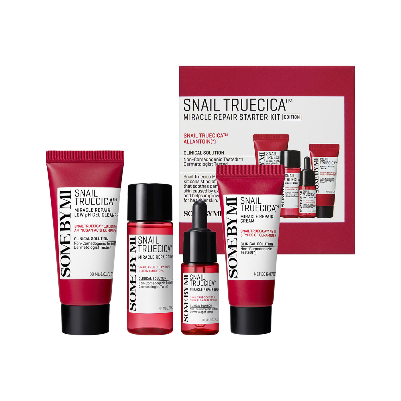 Some By Mi Snail Truecica Miracle Repair Starter Kit