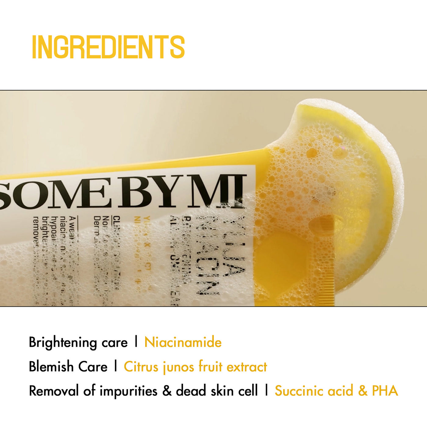 Some By Mi Yuja Niacin Brightening All-In-One Cleanser
