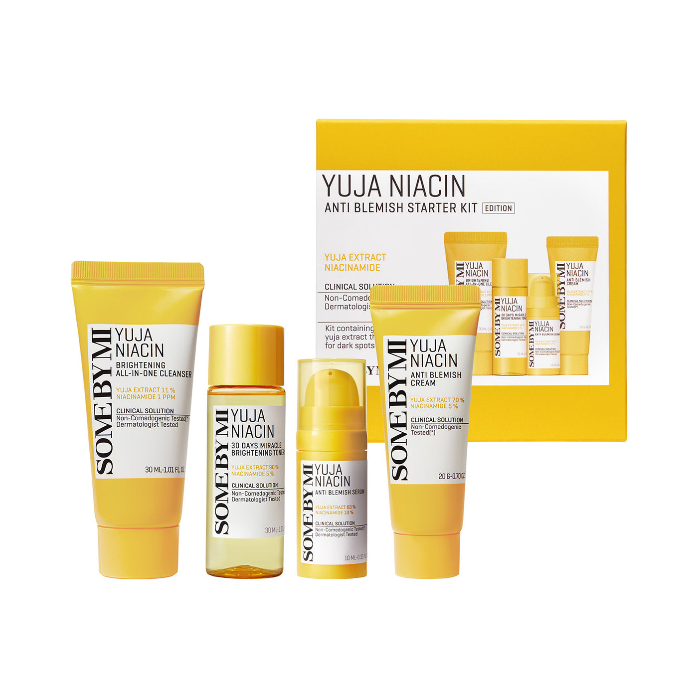 Some By Mi Yuja Niacin 30 Days Miracle Brightening Starter Kit Edition