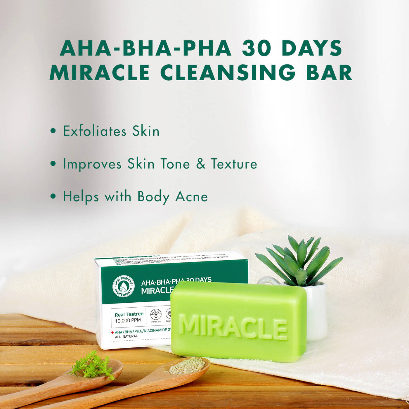Some By Mi AHA-BHA-PHA 30 Days Miracle Cleansing Bar (106g)
