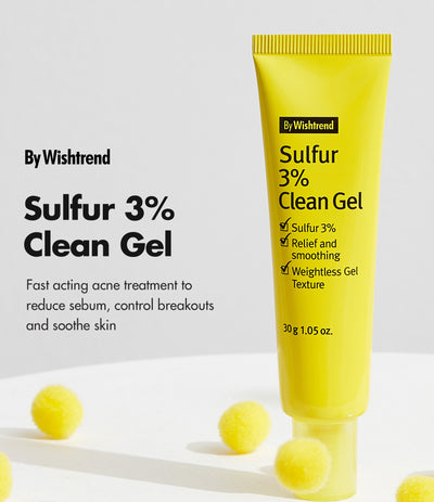 By Wishtrend Sulfur 3% Clean Gel