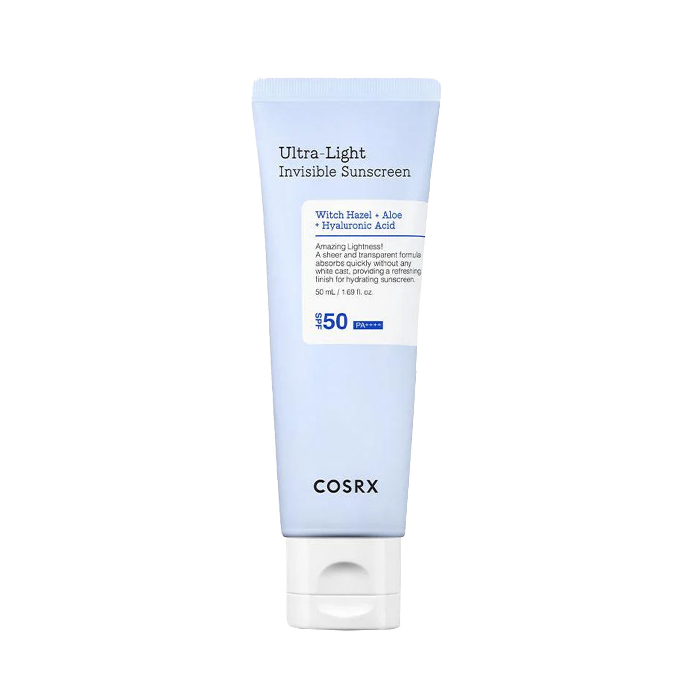 Cosrx Ultra-Light Invisible Sunscreen SPF50 PA++++