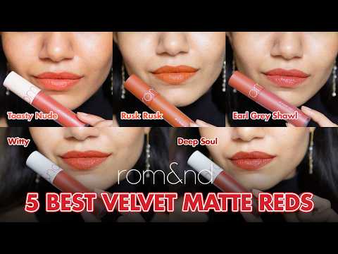 Rom&nd Zero Velvet Tint Autumn Knit Series