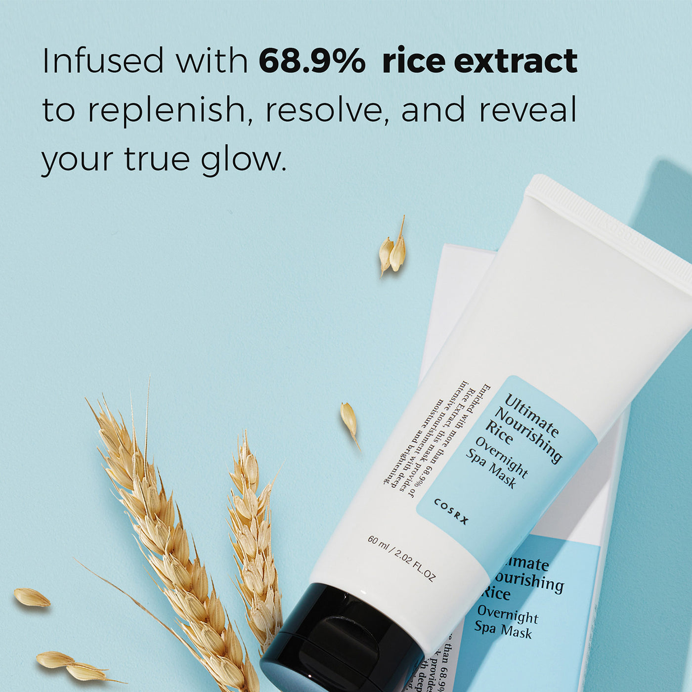 COSRX Ultimate Nourishing Rice Overnight Spa Mask