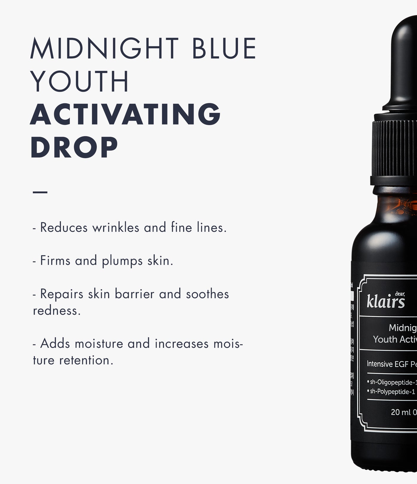 Klairs Midnight Blue Youth Activating Drop