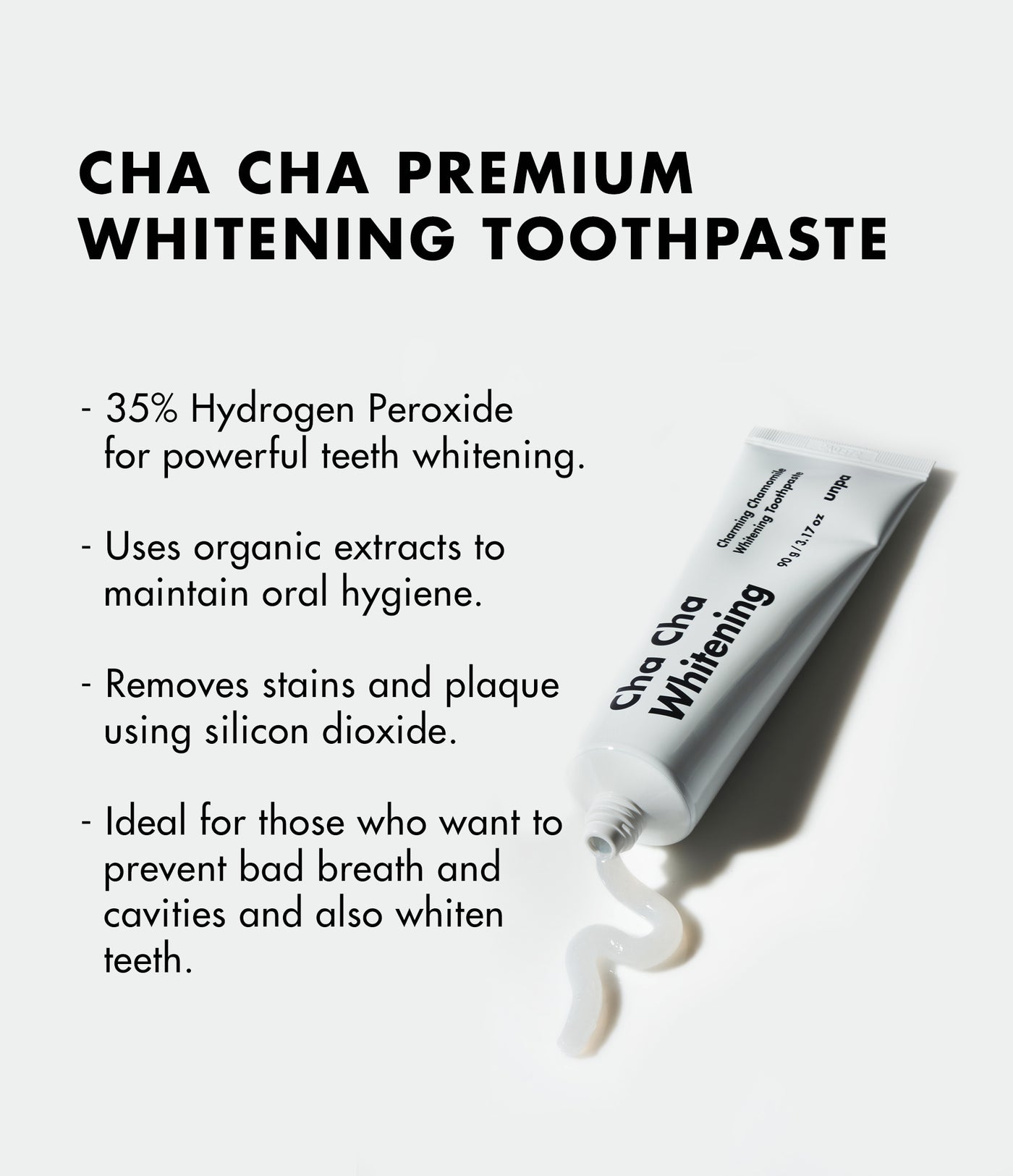 Unpa Cha Cha Whitening Toothpaste Mini - 20g