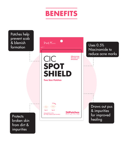 CIC Spot Shield (36 Acne Patches)