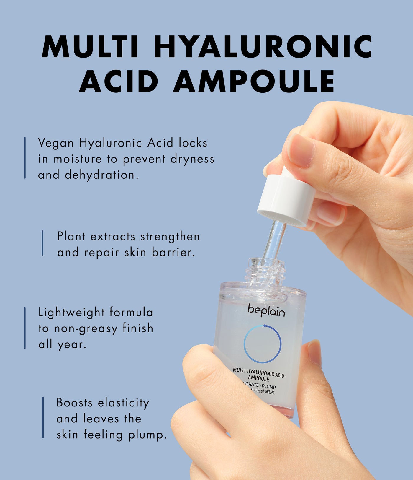 beplain Multi Hyaluronic Acid Ampoule (30ml)