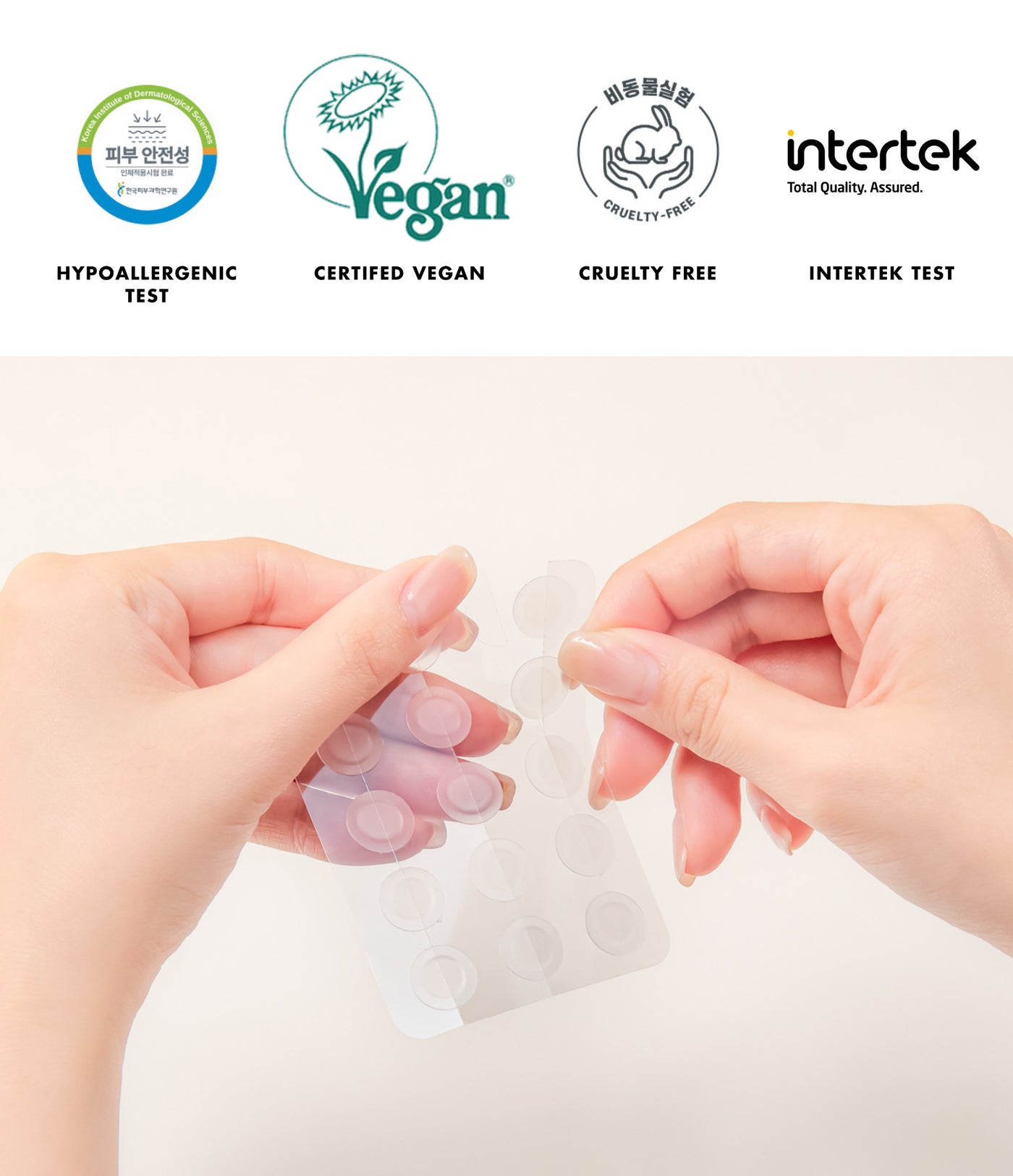 Nolahour Vegan Hydrocolloid Clear Patch