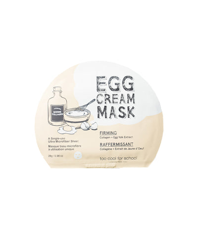 Too Cool For School Egg Cream Mask Firming